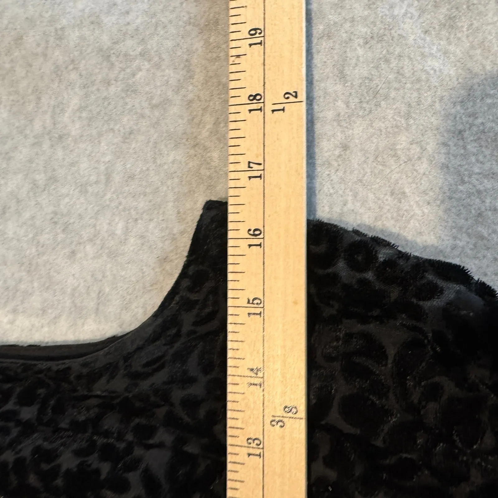 BKE Vest Womens Small Black Burnout Velvet Sheer Chiffon Beaded Goth Witchy - Image 10