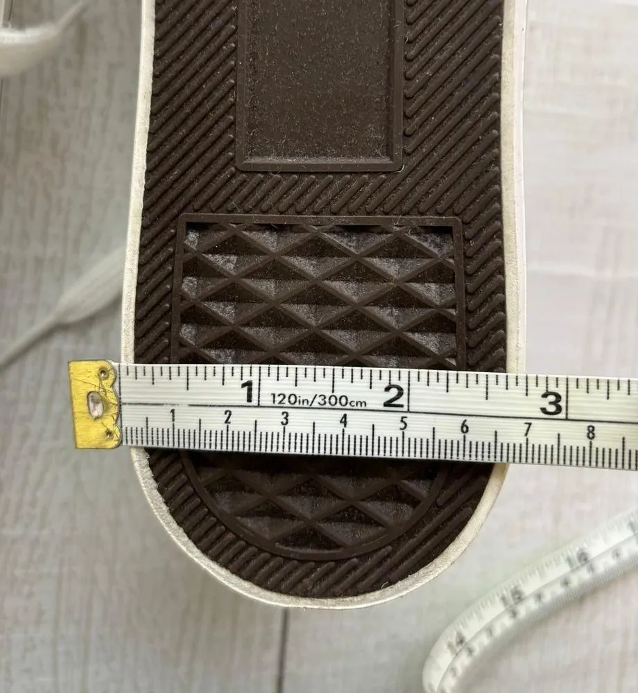 Sincerely Jules White Canvas Vince Sneakers Size 10M - Image 10