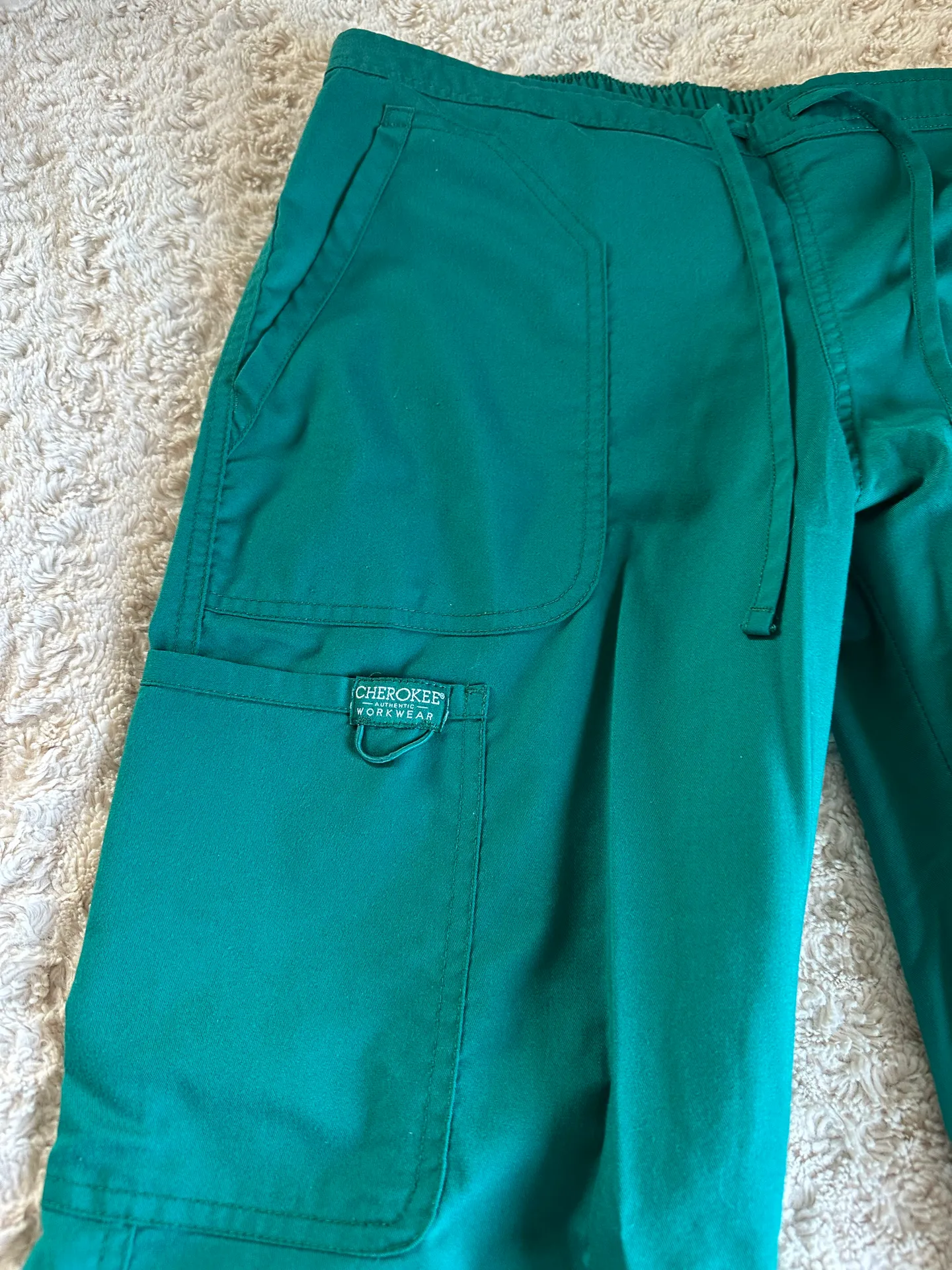 Cherokee Green  Scrub Pants - Image 2