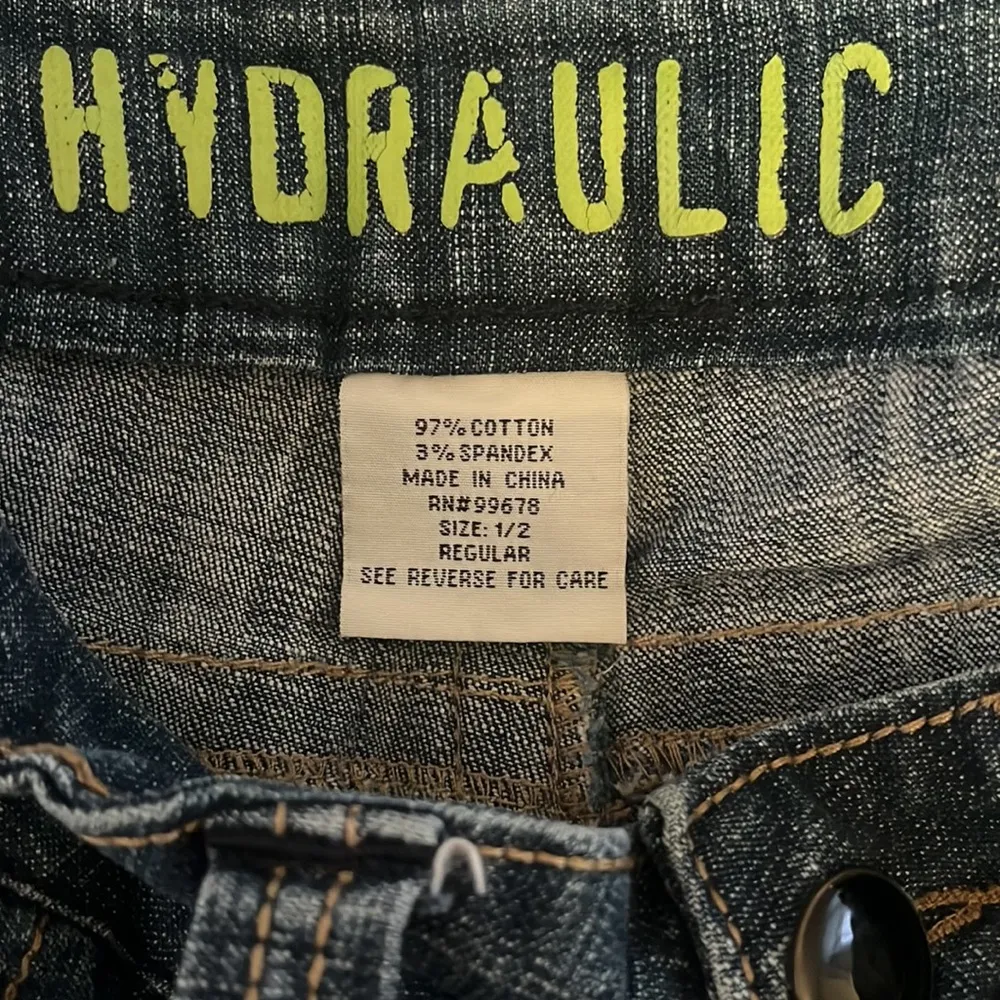 Hydraulic jean shorts - Image 5