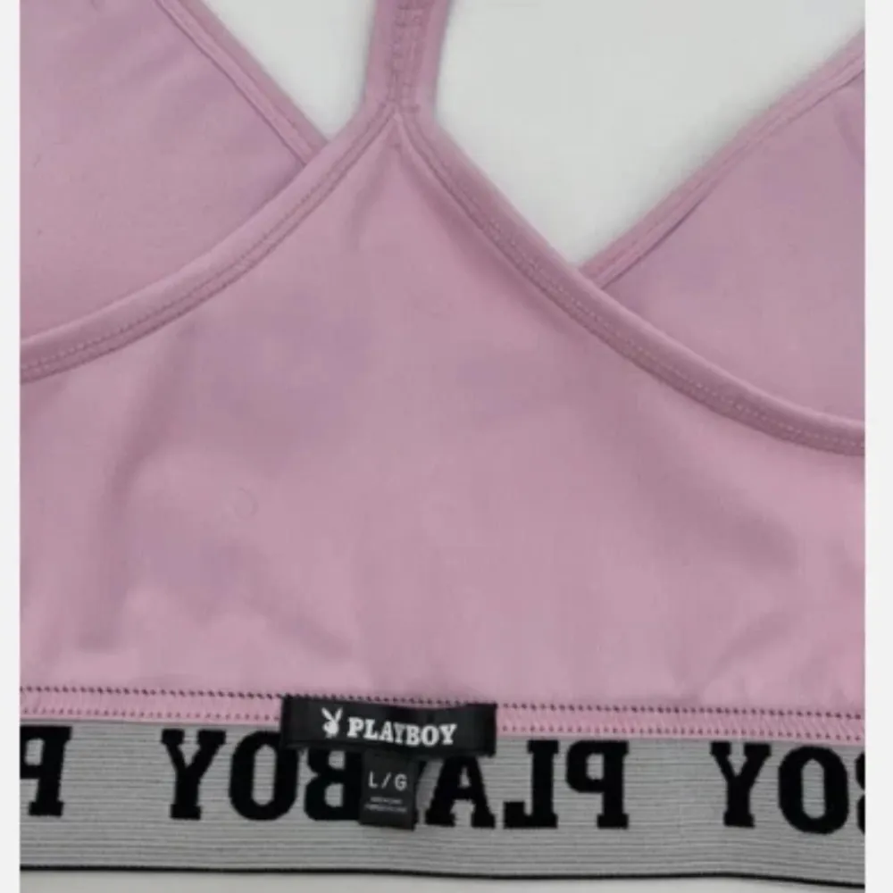 PLAYBOY Light Pink Bralette New Without Tags Womens large - Image 7