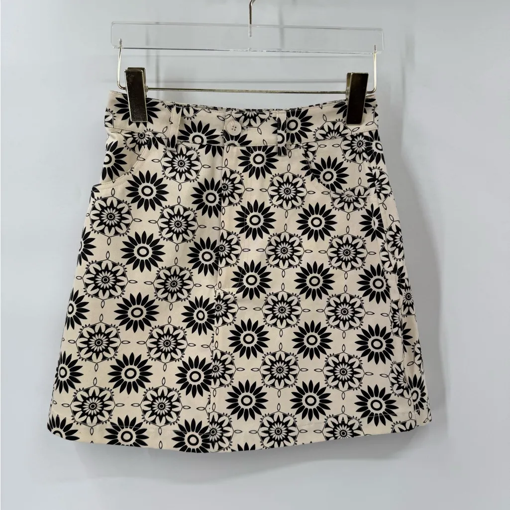 Rollas Plaza Mini Skirt size xs NWT Black - Image 7