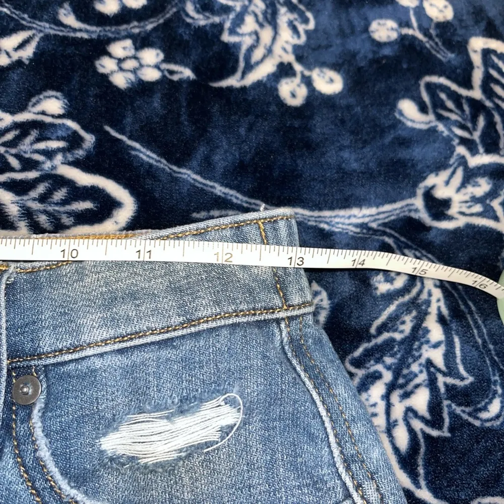 NWOT! Aerie Jean Shorts Elastic Waist 13-14” Waist - Image 7