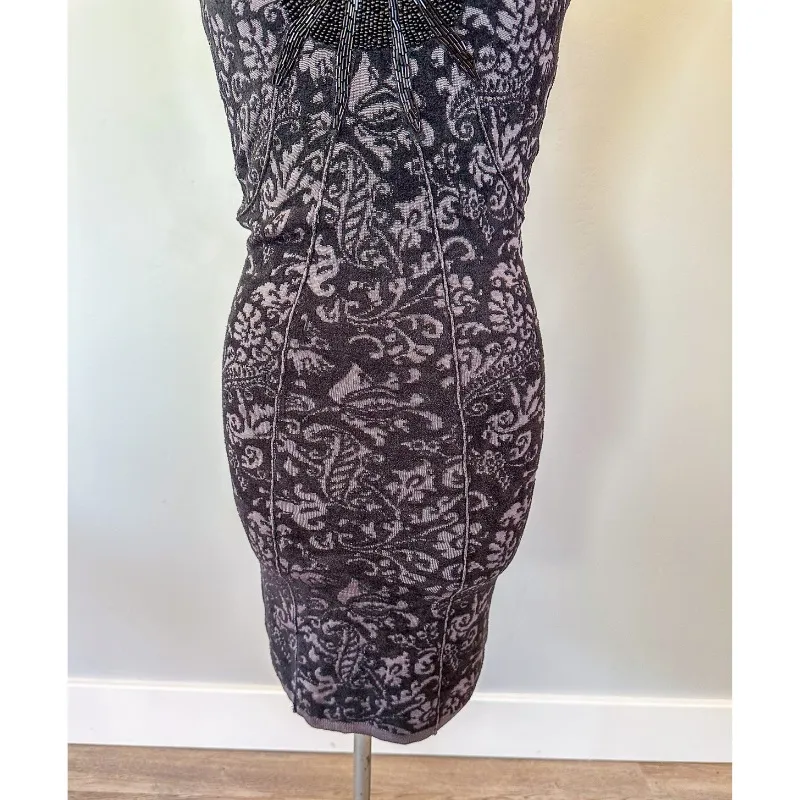 Free People Starstruck Knit Jacquard Beaded Dress - Image 12