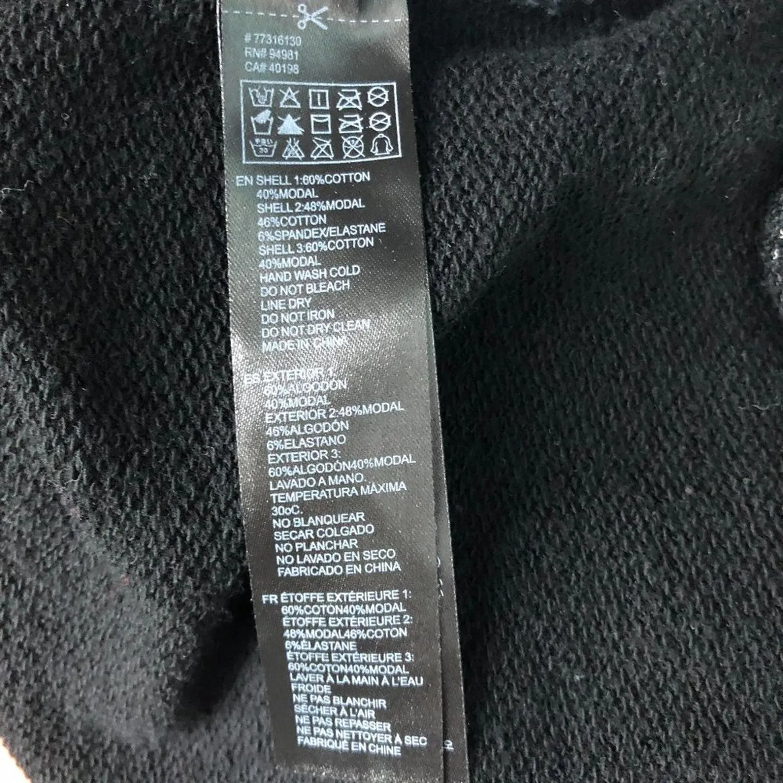 Love 21 Bohemian Floral Edgy Fairygoth Art Timeless Discreet Womens Sweater XS - Image 10