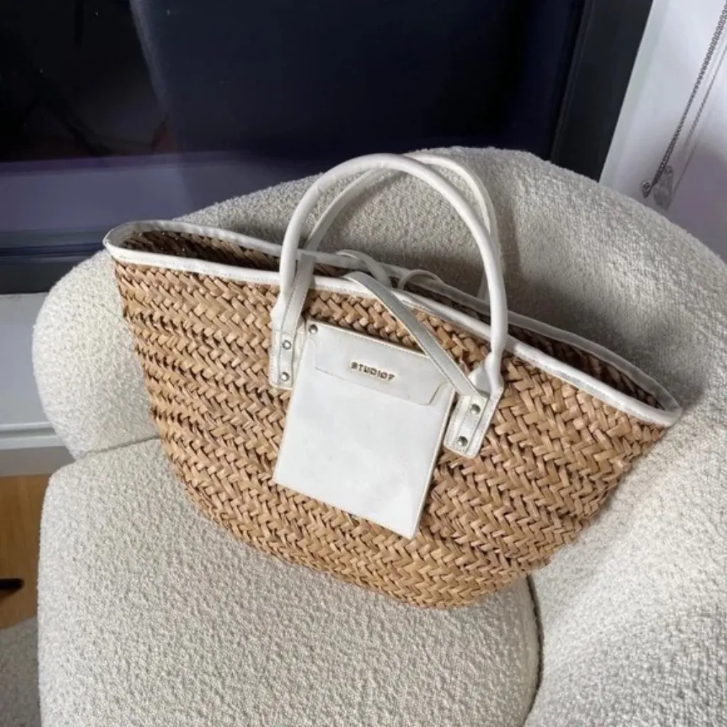 Studio F Hand Bag Tan - Image 3