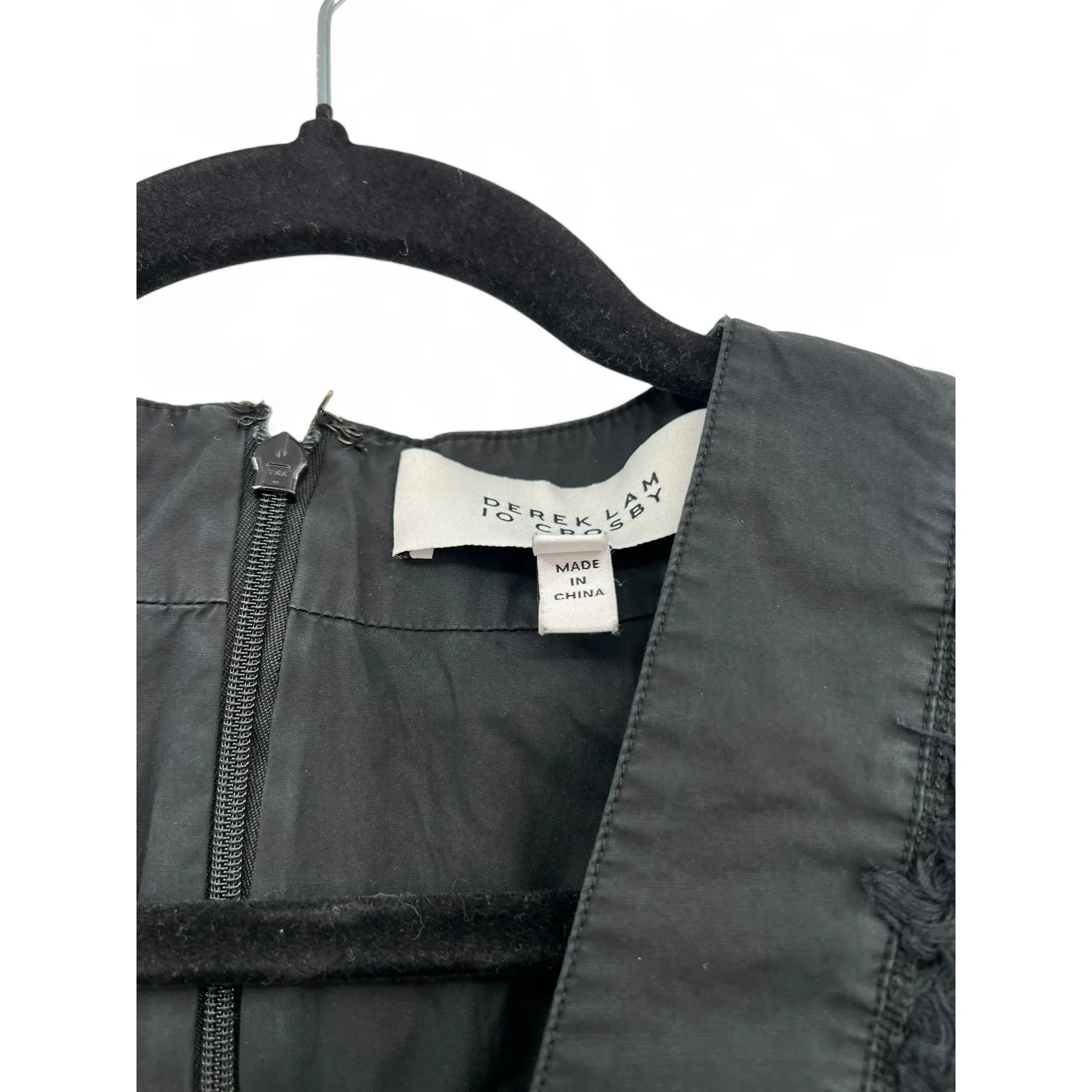 DEREK LAM 10 Crossby 6 Dress Mini Ruffle Layer V - Image 4