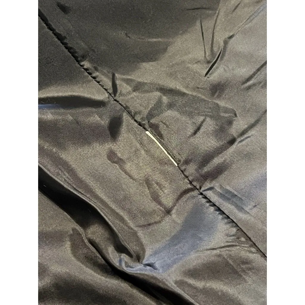 Zara‎ Basic Blazer Jacket Women 10 Gray One Button Career Professional Preppy - Image 7