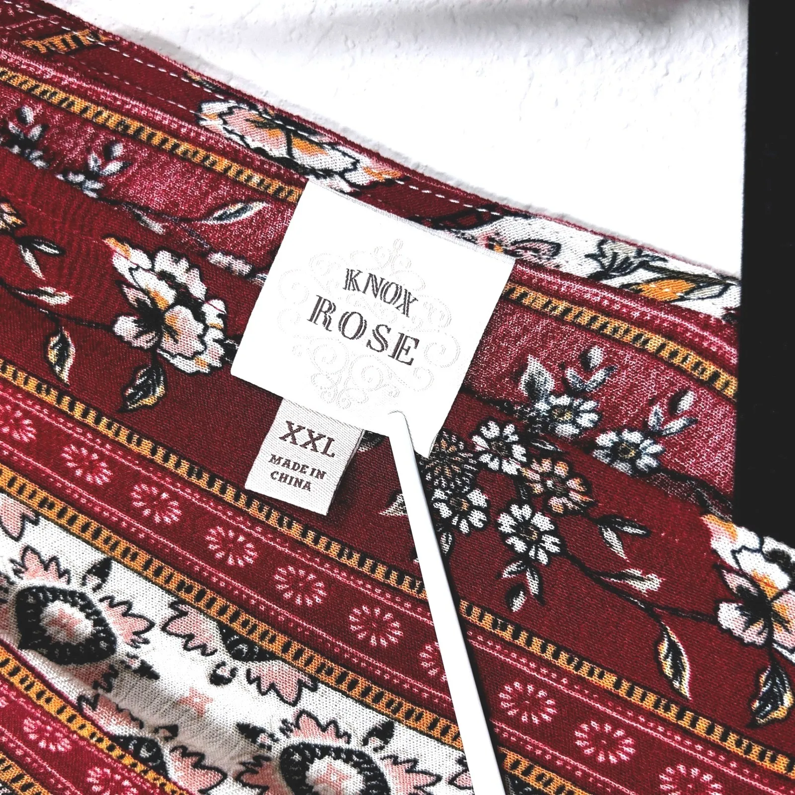 Knox Rose Maxi Dress XXL Sleeveless Floral Print Bohemian V Neck‎ Summer - Image 7