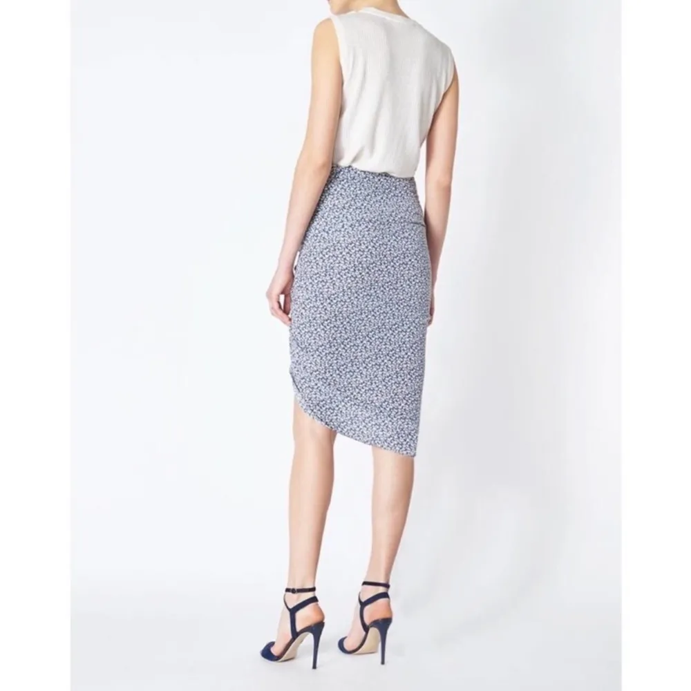 Veronica Beard 100% Silk Floral Skirt Size 8 - Image 3