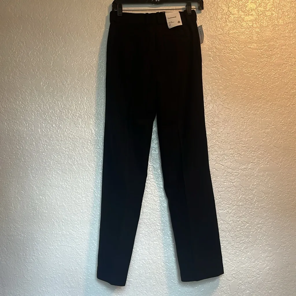 Aritzia Command Black Straight Leg Pants - Image 8