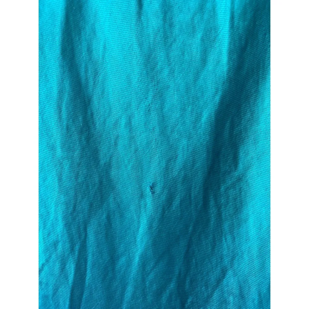 Club Monaco Bias Midi Skirt Blue Womens Size 2 - Image 10