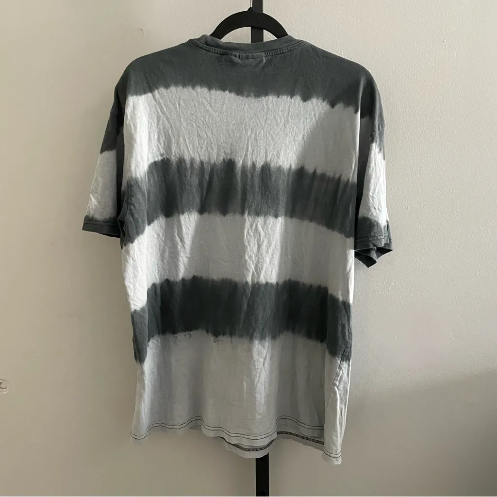 The Beatles Abbey Road Tye Dye Shirt Size Large Gray - Image 2