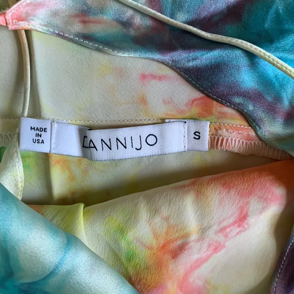 Dannijo tie dye maxi silk dress - Image 2