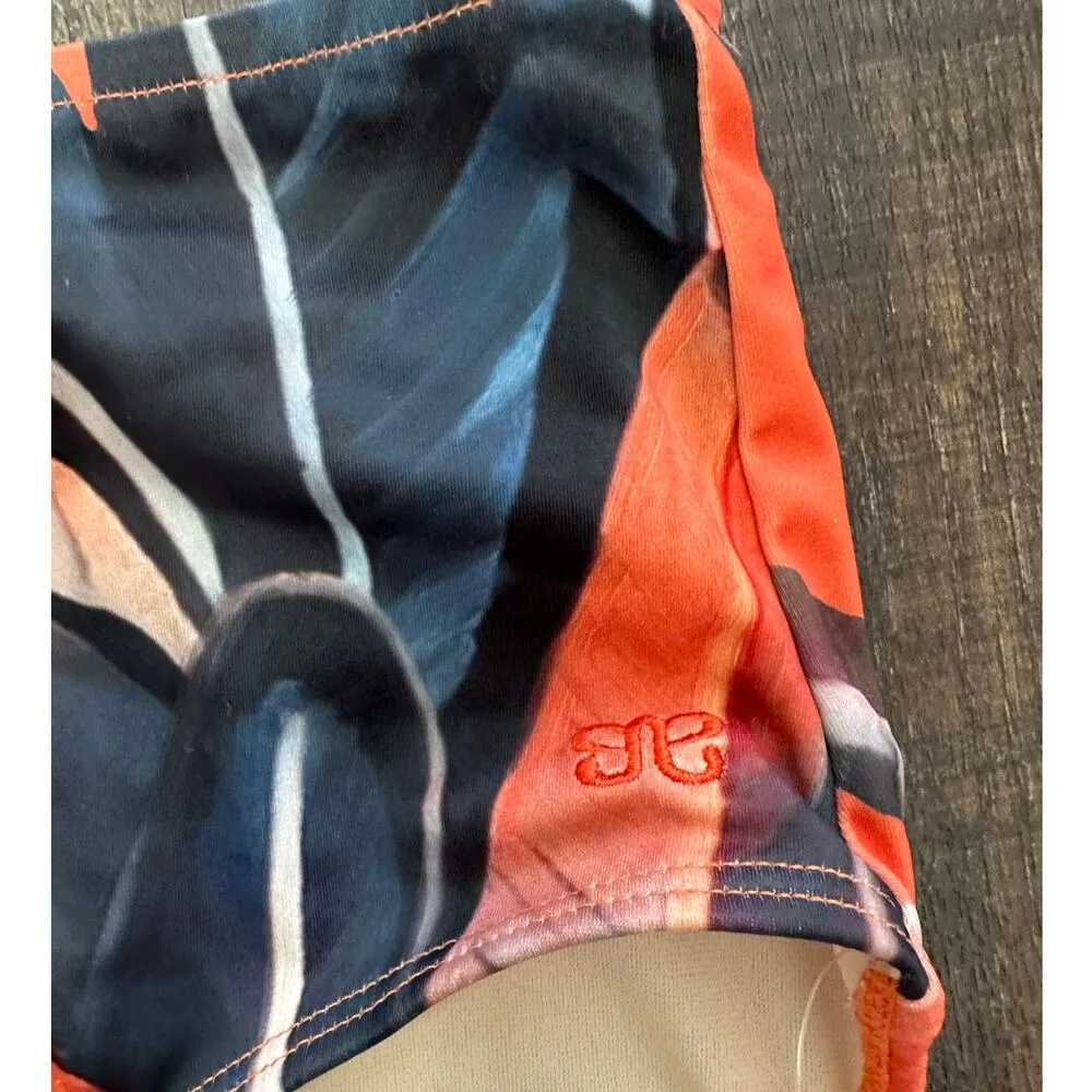 NWOT Albion Fit Palm Coral High-Waisted Swimsuit Bottoms Size XS - Image 2