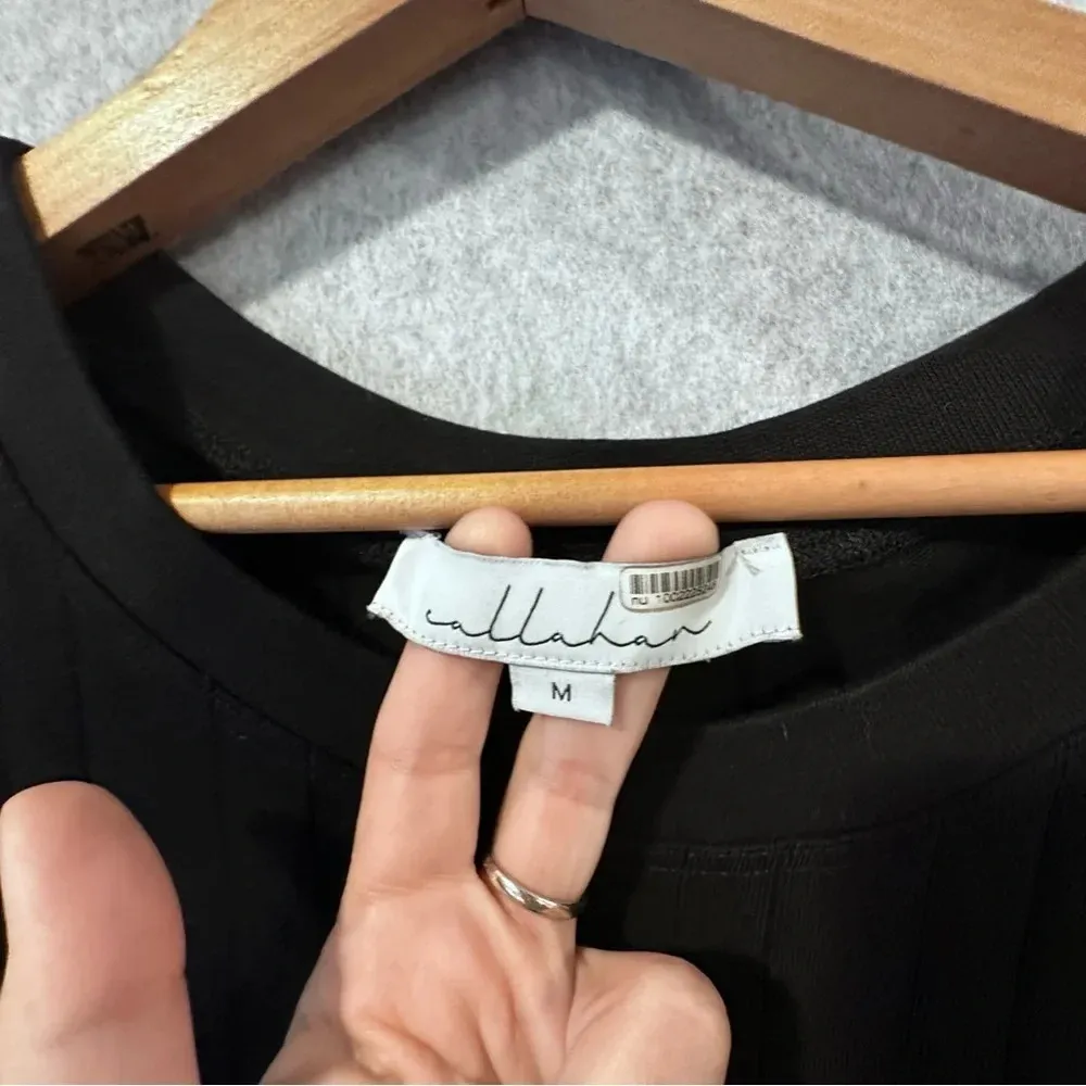 Revolve Callahan Black Cap Sleeve Maxi Dress Womens Size Medium G0788 - Image 6