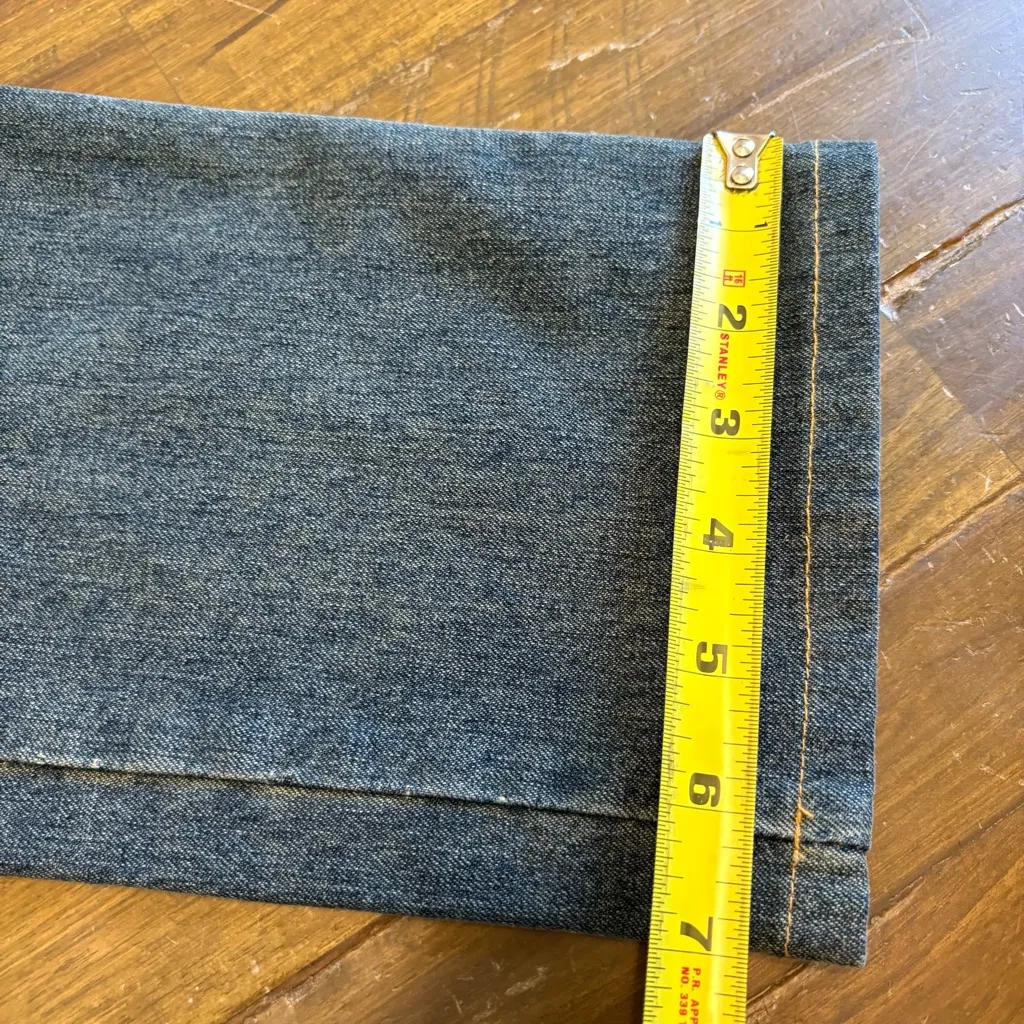 St John Sport Straight Leg Jeans USA Vintage Womens 0 Mom Jean High Waisted - Image 10