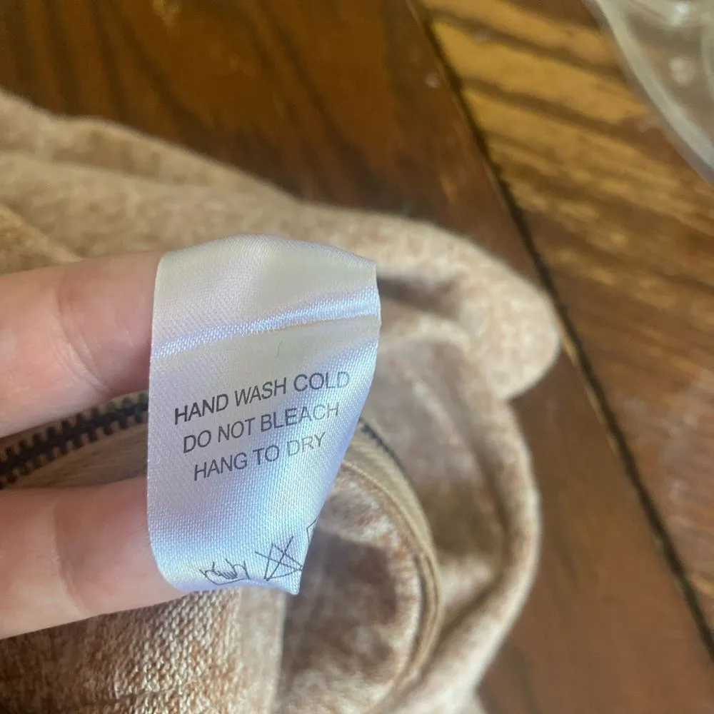 Doe & Rae long sleeve top with zipper detail - Image 3