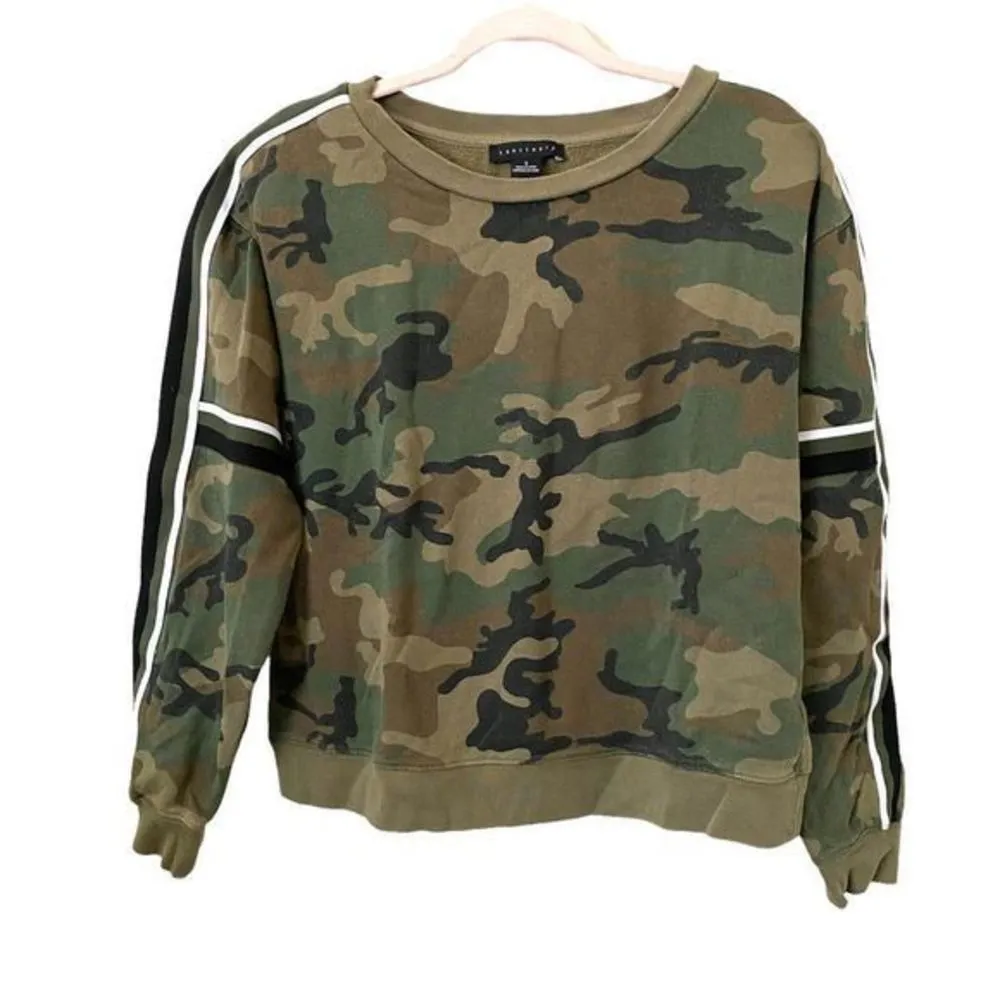 SANCTUARY Backtrack Camo Sweatshirt‎ - Image 2