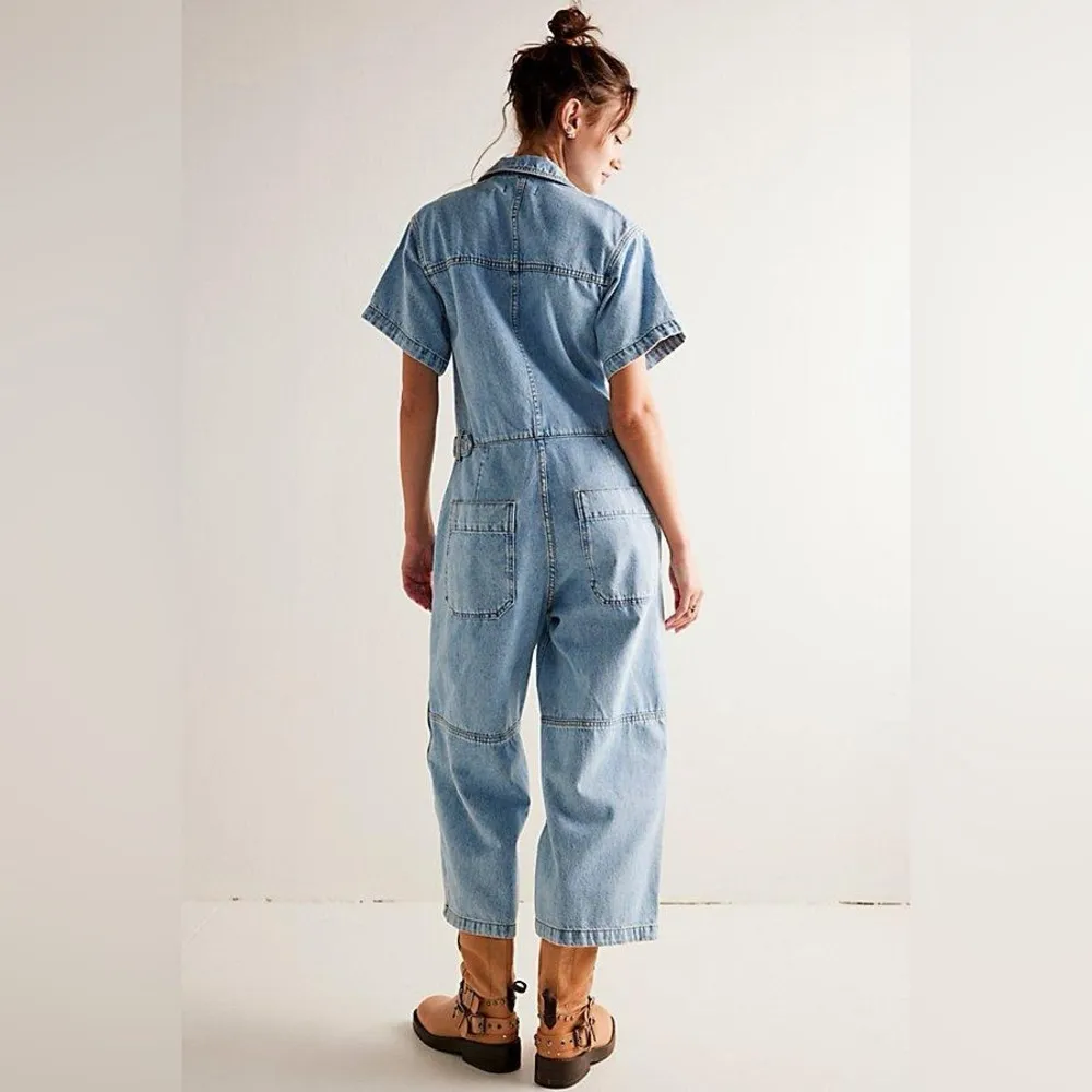 Free people On The Run Cropped Coverall - Image 2