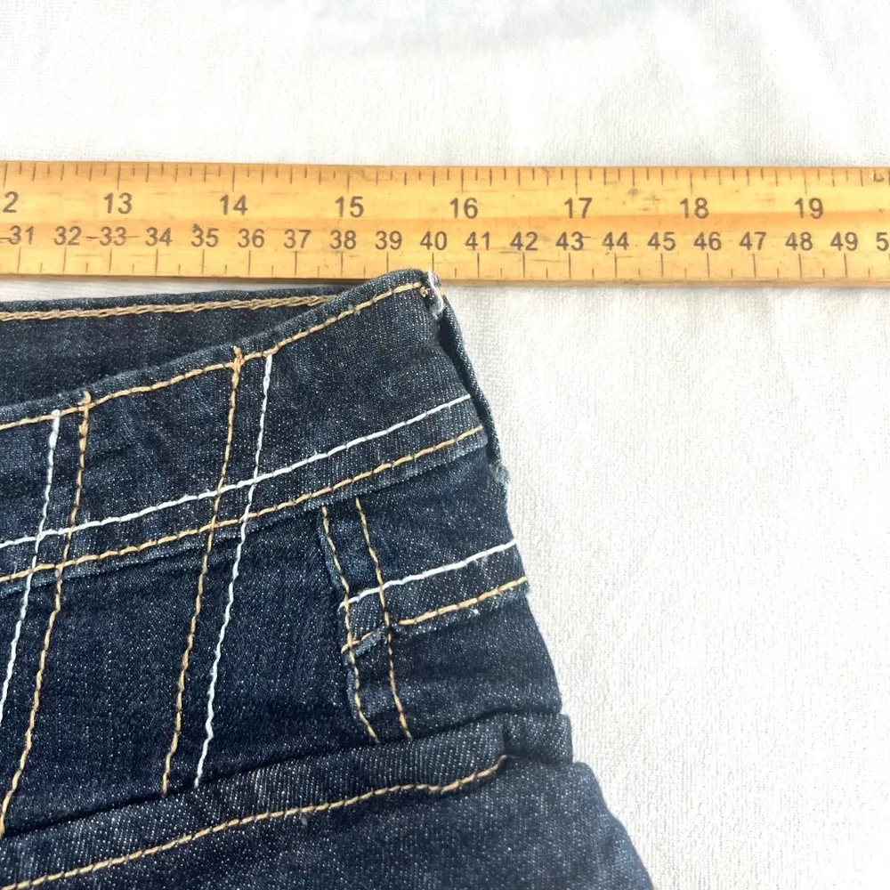 COOGI Blue Jean Shorts Classic Cut-Off Style - Image 3