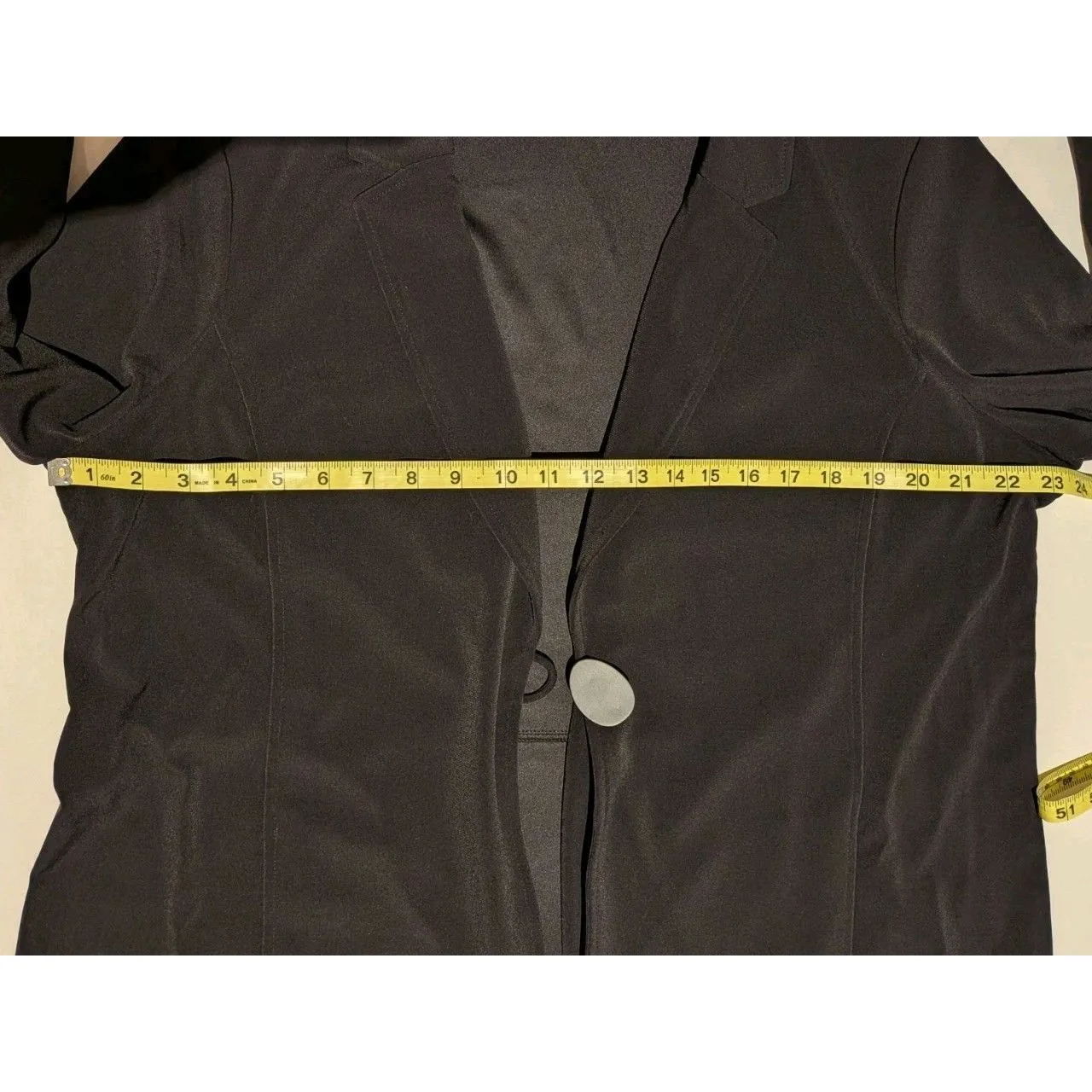 GRAVER Susan Graver Single Button Classic Preppy Academia Corp Blazer Jacket XL - Image 2