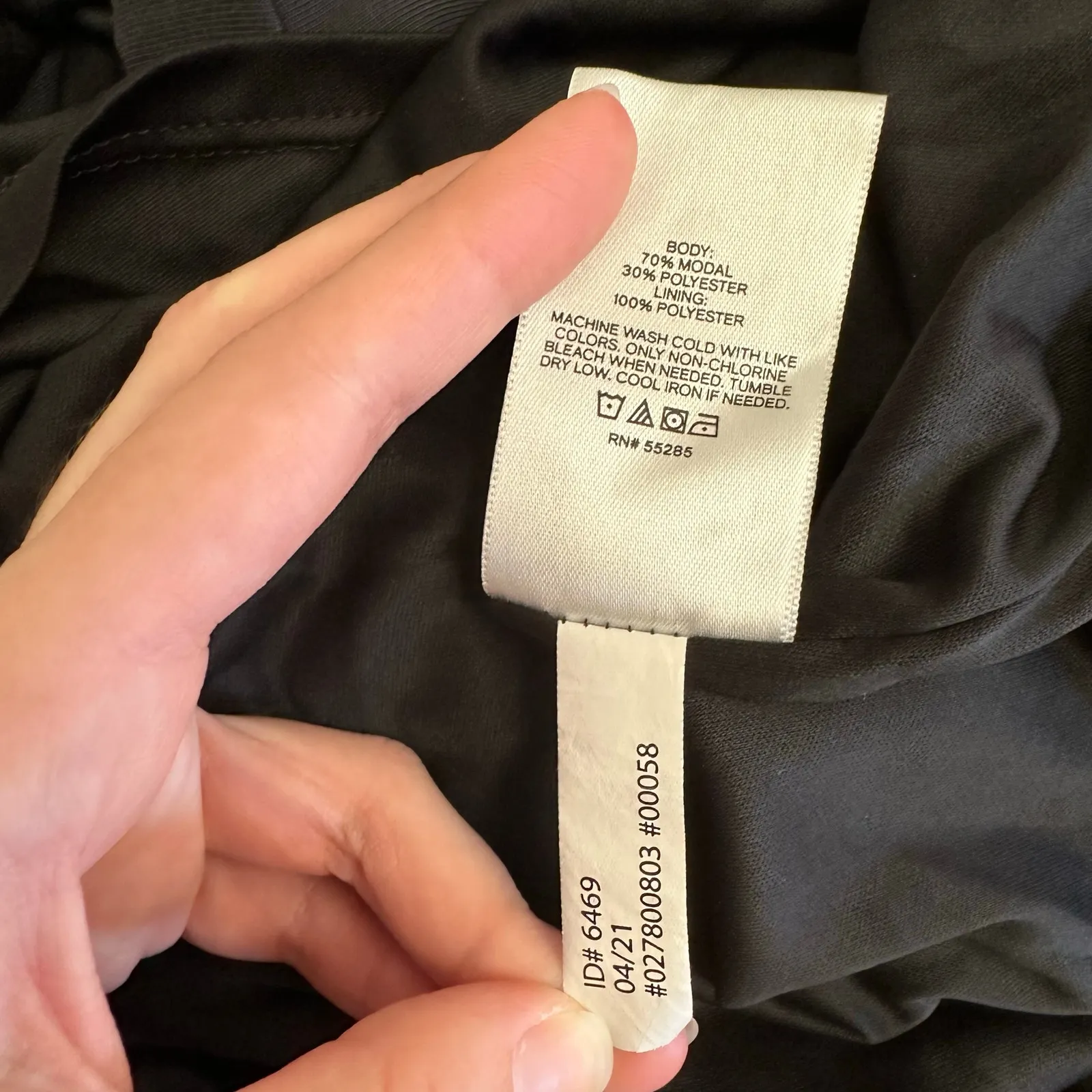 Express Women’s Black Sleeveless Ruched Midi Dress Tulip‎ Hem Bodycon Tank XS - Image 8