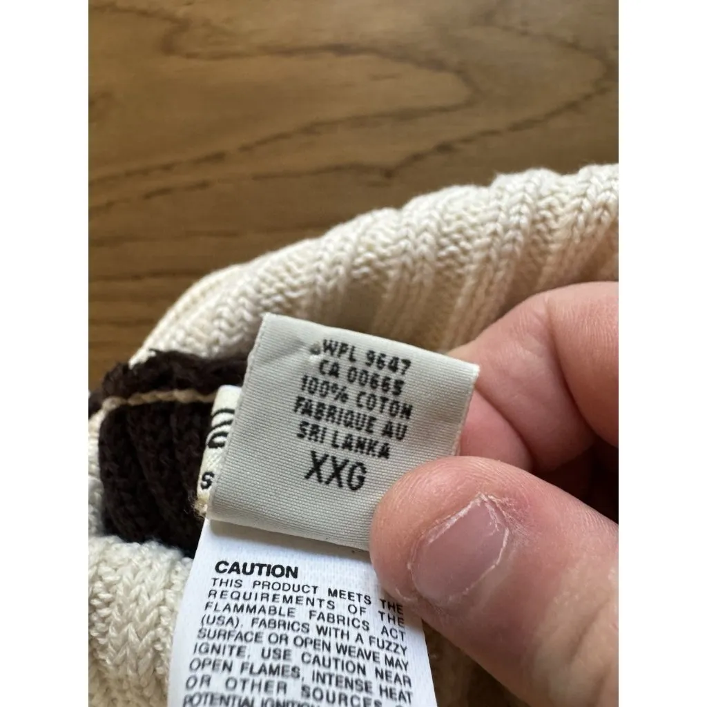 Eddie‎ Bauer Women Size XXL Knit Tunic Sweater Turtleneck Striped Preppy Teacher - Image 8