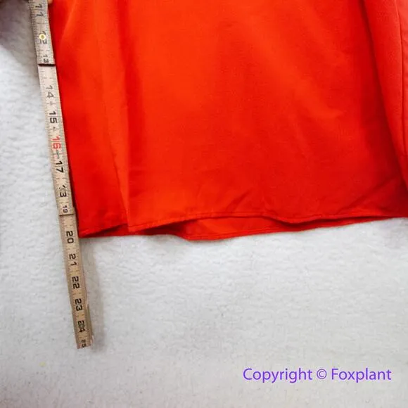 ANTHROPOLOGIE x HUTCH Crepe Flutter Sleeve Wide Leg‎ Jumpsuit, plus size 2X - Image 9