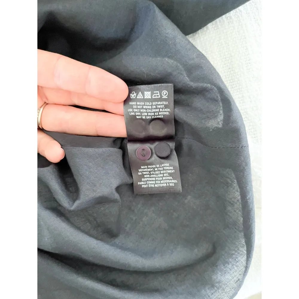 Anthropologie | Moulinette Soeurs | Sweet Enticement Dress | Navy Blue| Sz 4 - Image 10