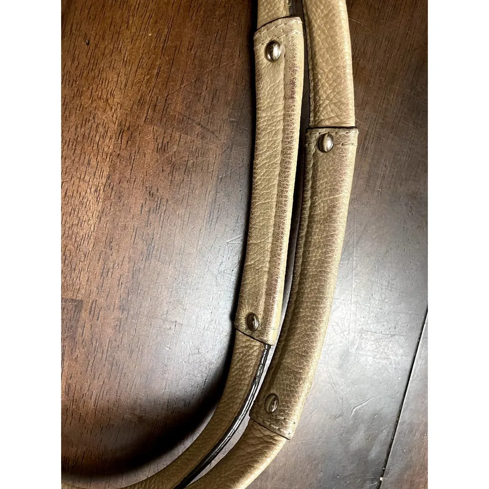 Large Coach Tote Satchel Handbag tan Leather  No: K0878-18164 leather - Image 6