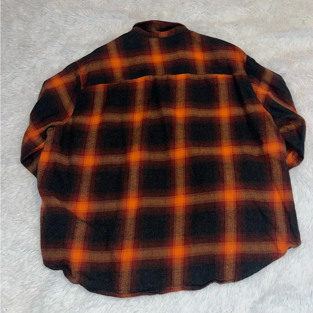 Taylor Swift Evermore Old Navy The Boyfriend Flannel size XL Extra Large - Image 3