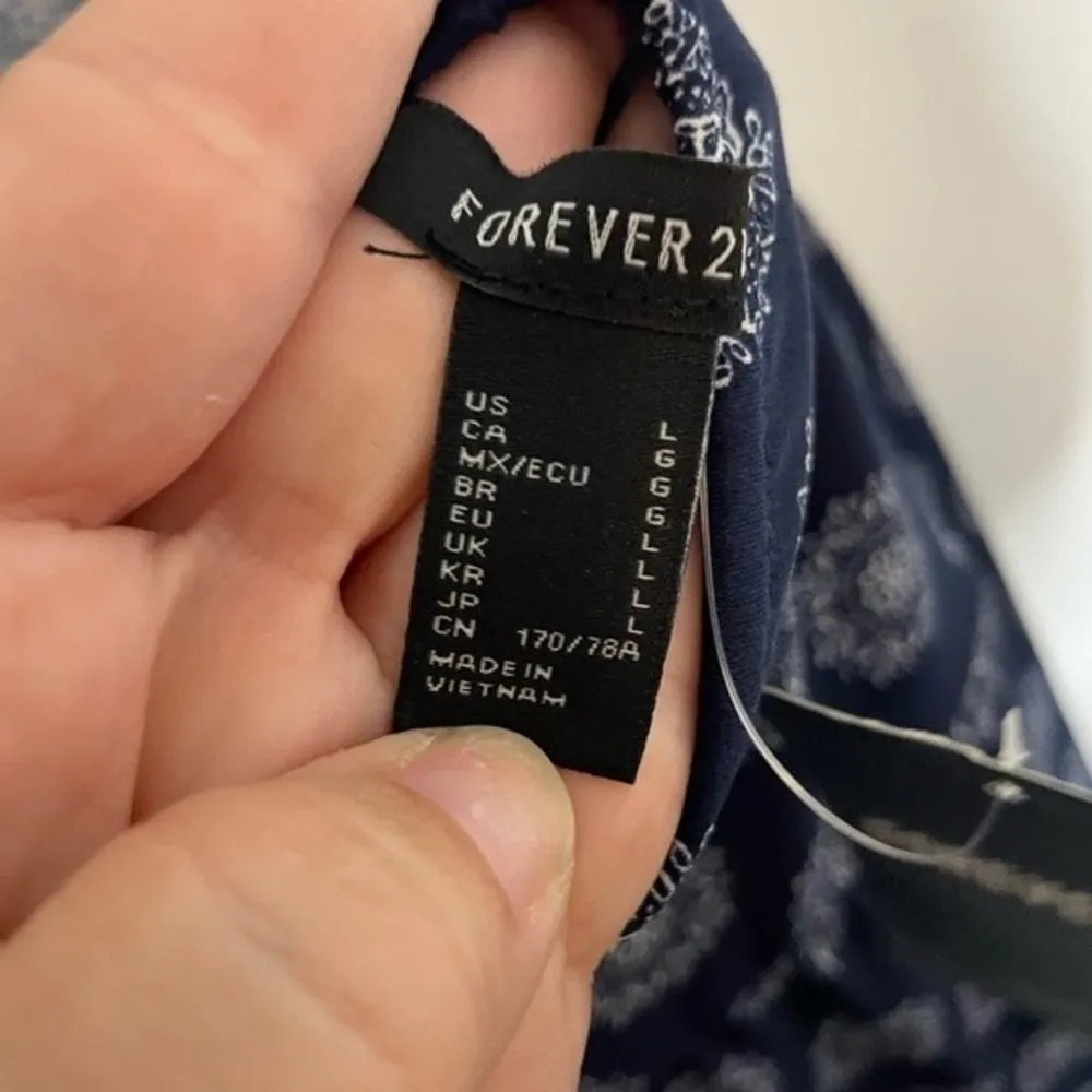 NWT Forever 21 Stretchy Halter Pants Suit Size Large - Image 5