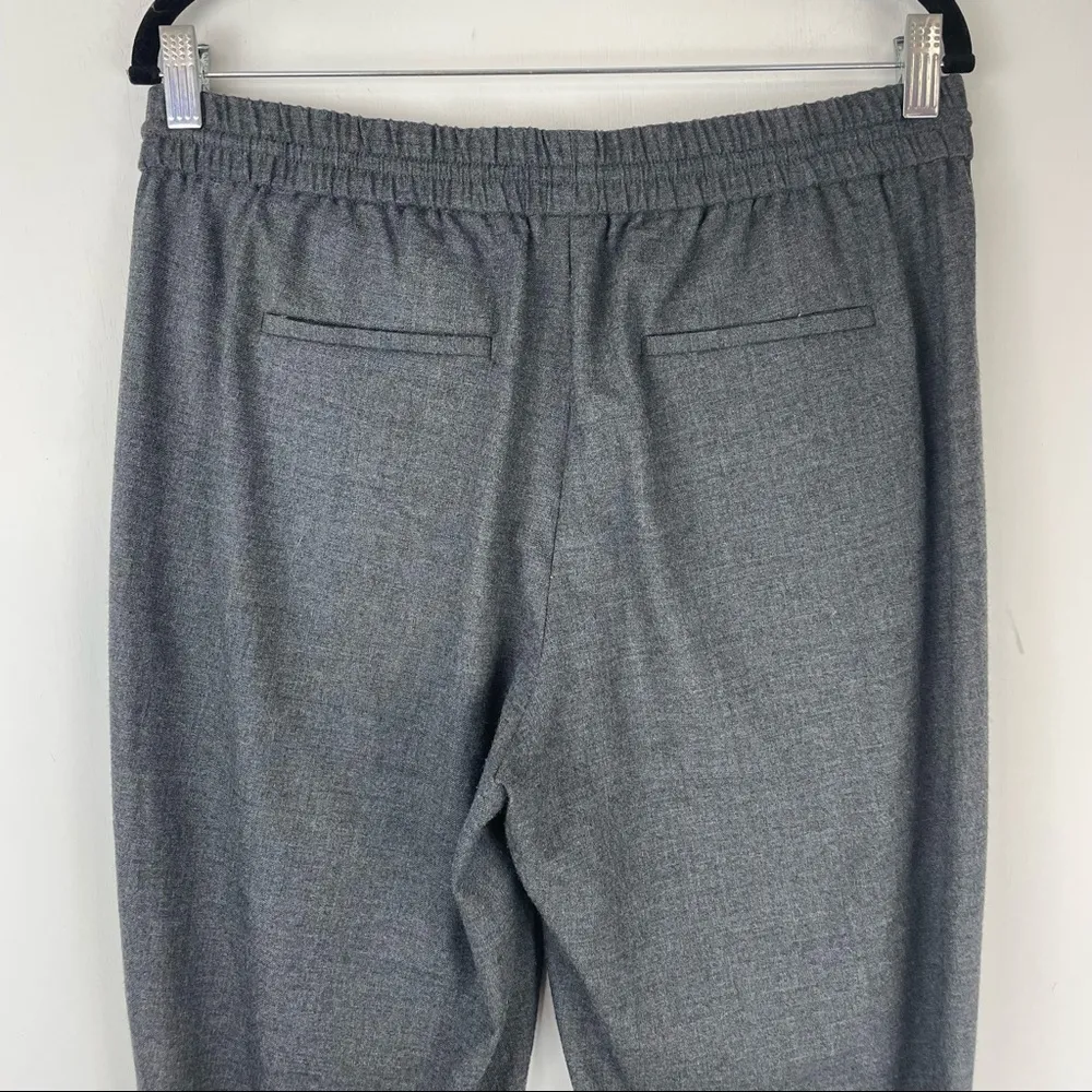 J. Crew Womens Wool Blend Jogger Pants Stretch Elastic Waist Sz 6 - Image 9