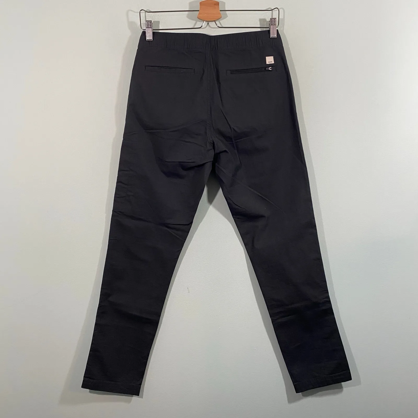 Vuori Women Charcoal Grey Drawstring Tapered Leg Ripstop Pants Size S #VW401 - Image 8