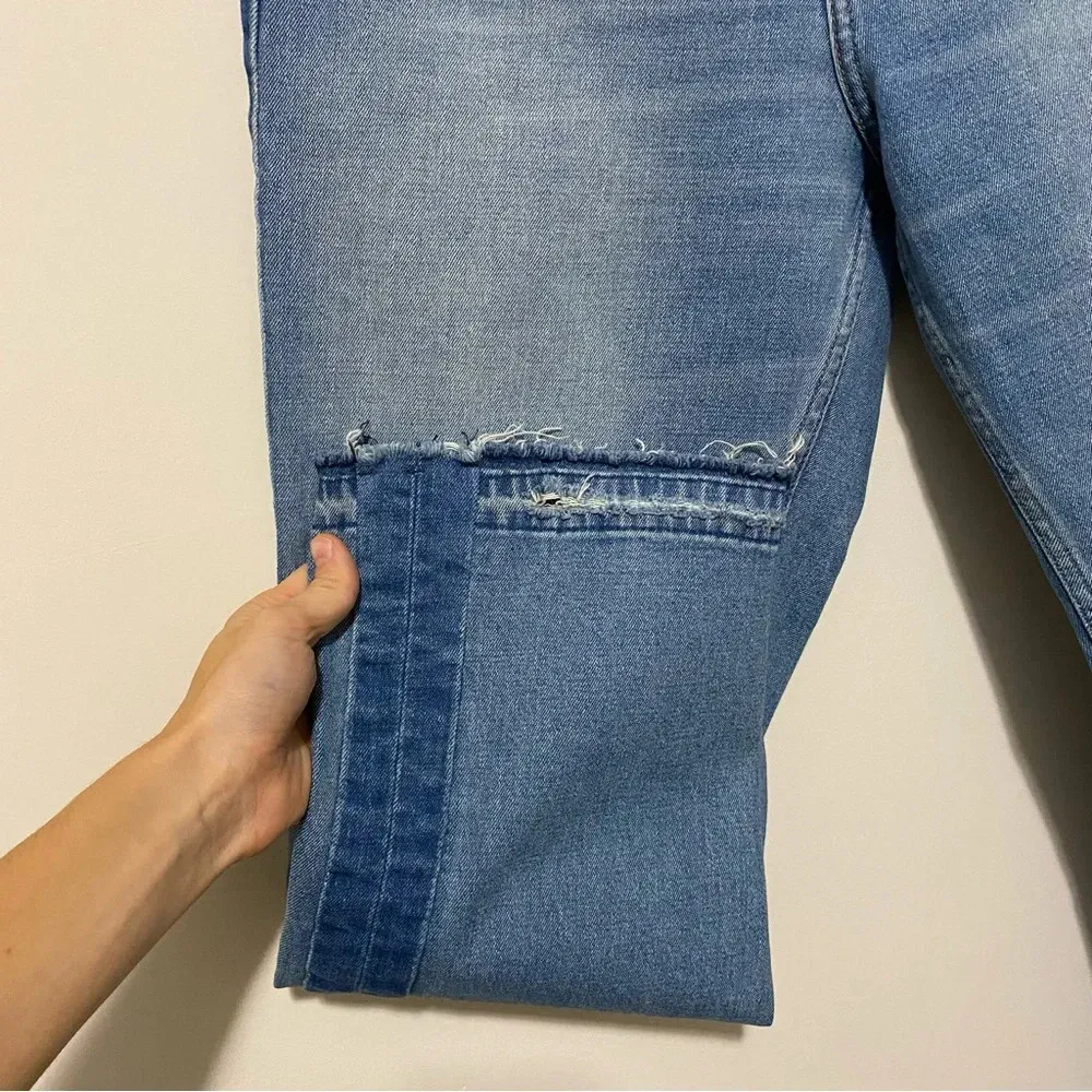 Abercrombie and Fitch Zoe Natural Rise Ankle Straight size 12 - Image 5