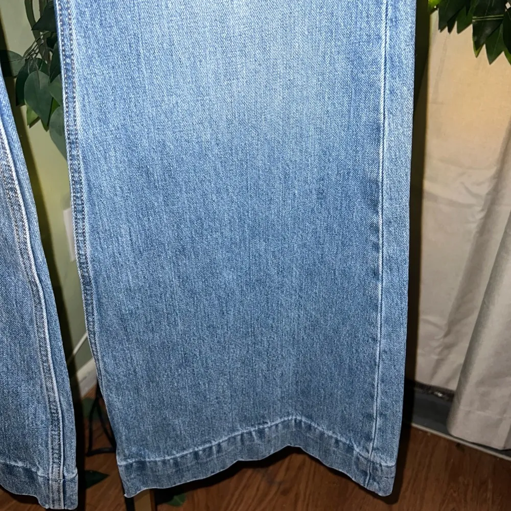 RE/DONE 70’s Low Rise Bell Bottom Jeans Size 31 in Lake Blue NWT - Image 5
