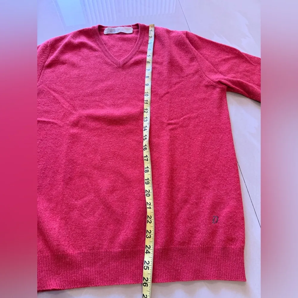 Dondup Sweater Cashmere Merino Wool lamb elbow leather patch Size L man Brown Size L - Image 13