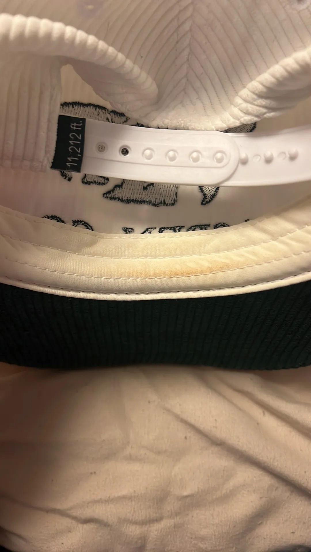 Aspen CO Flat Bill Corduroy Hat - Image 4