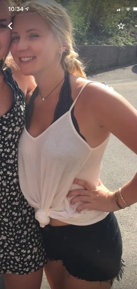 Forever 21 White Flowy Tank Top - Image 2