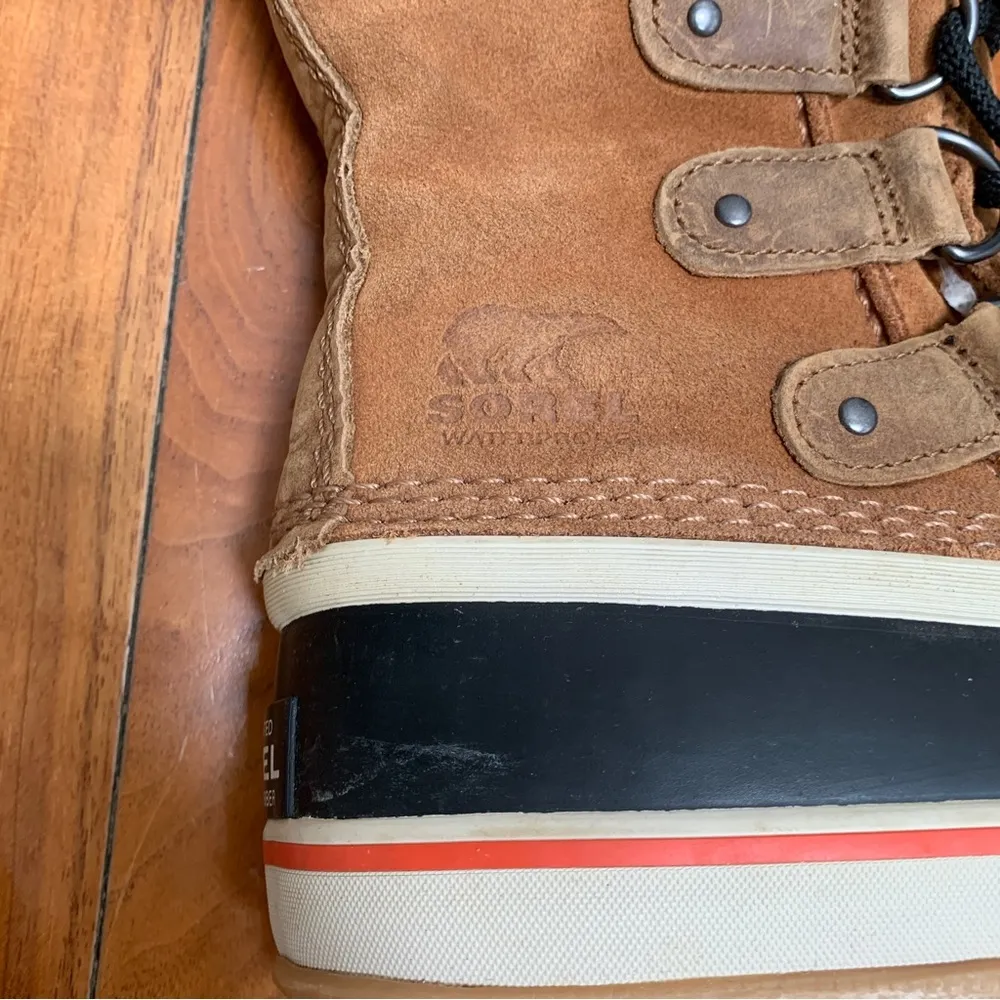 Sorel Joan of Artic Knit II Waterproof Lace Up Mid Calf Boots 6 - Image 8