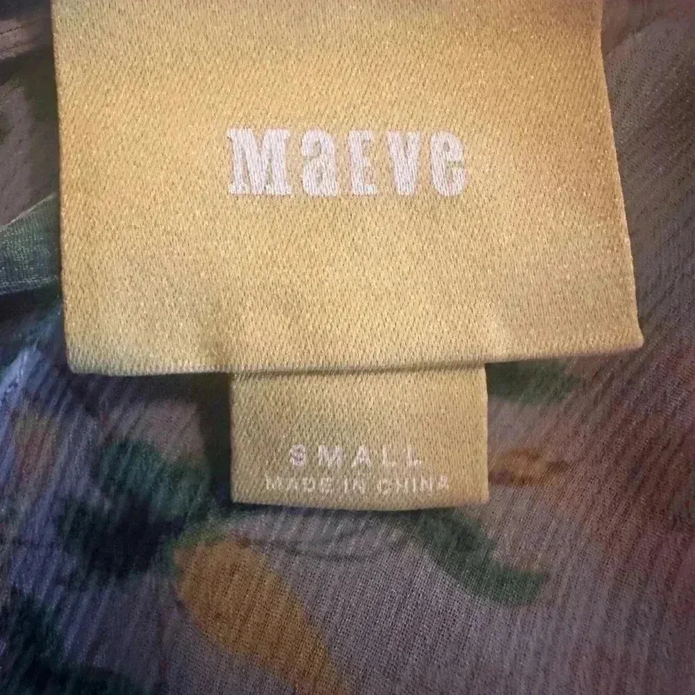 Maeve Multicolored V-Neck Sleeveless Top - Image 3