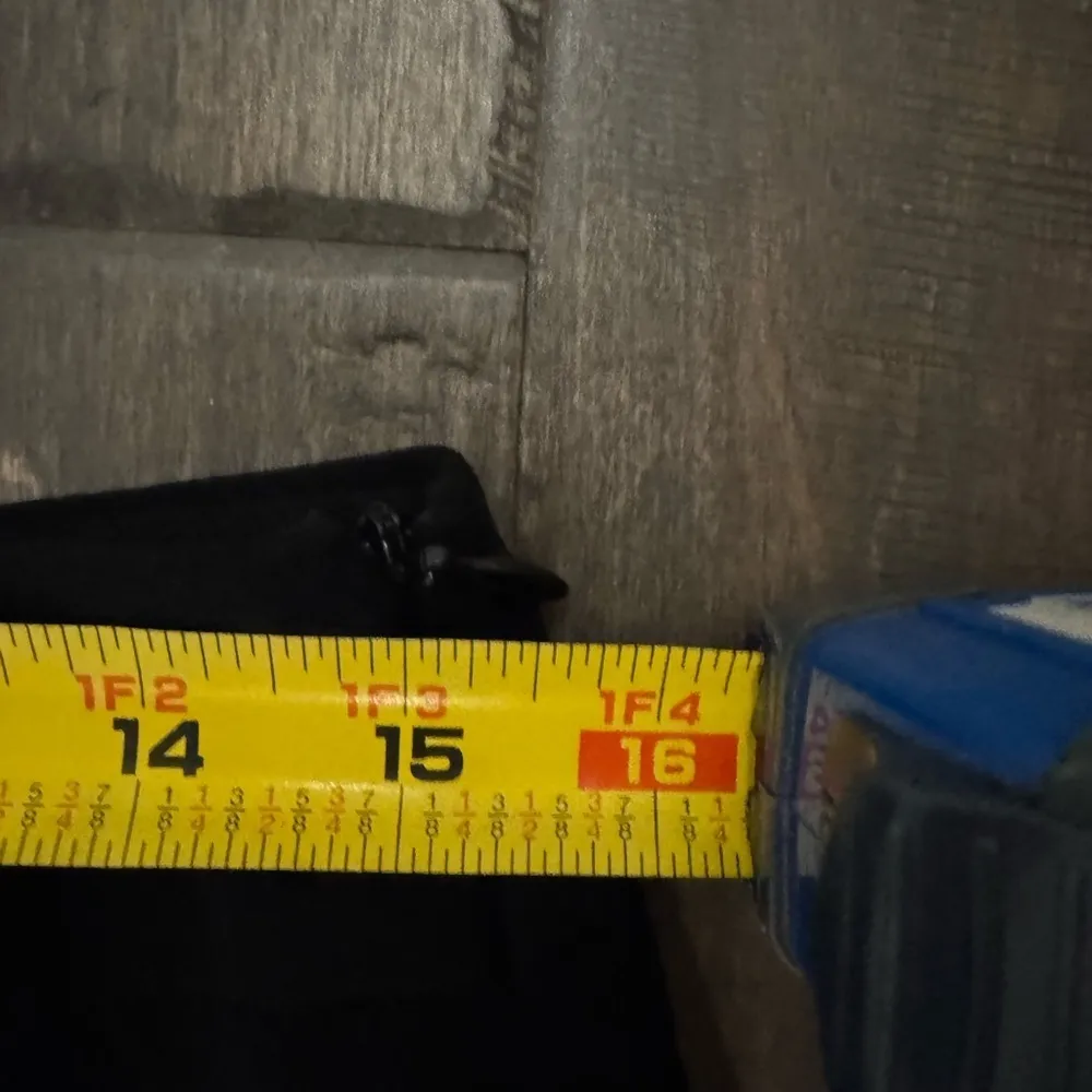 Louben Black Wide Leg Dress Pants Size 8 | Side Zip Tailored Work Trousers - Image 11