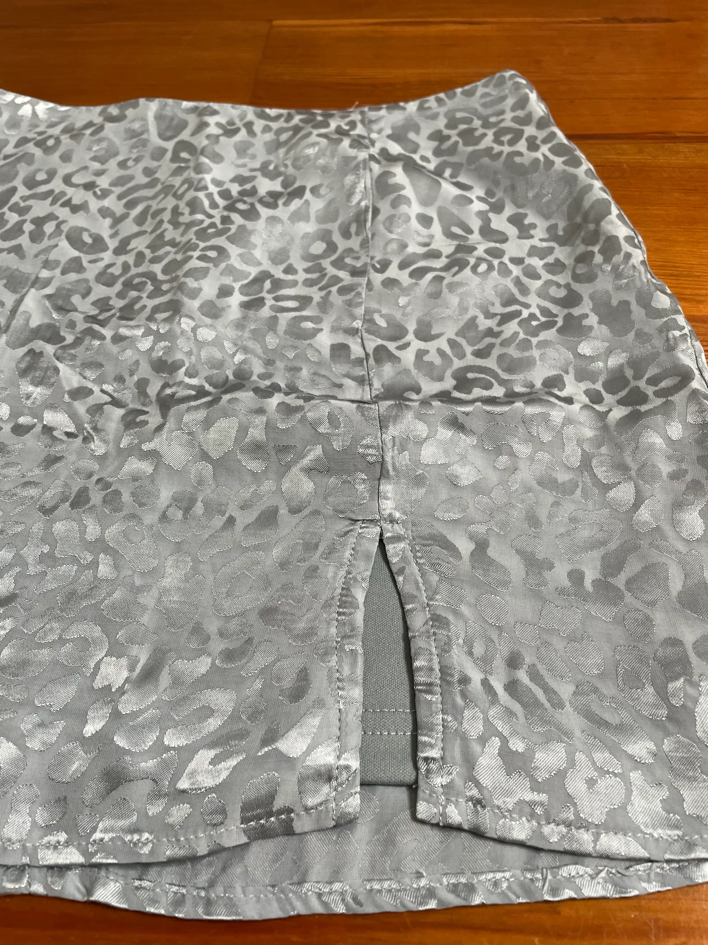 Blue Blush Leopard Blue Skirt - Image 3