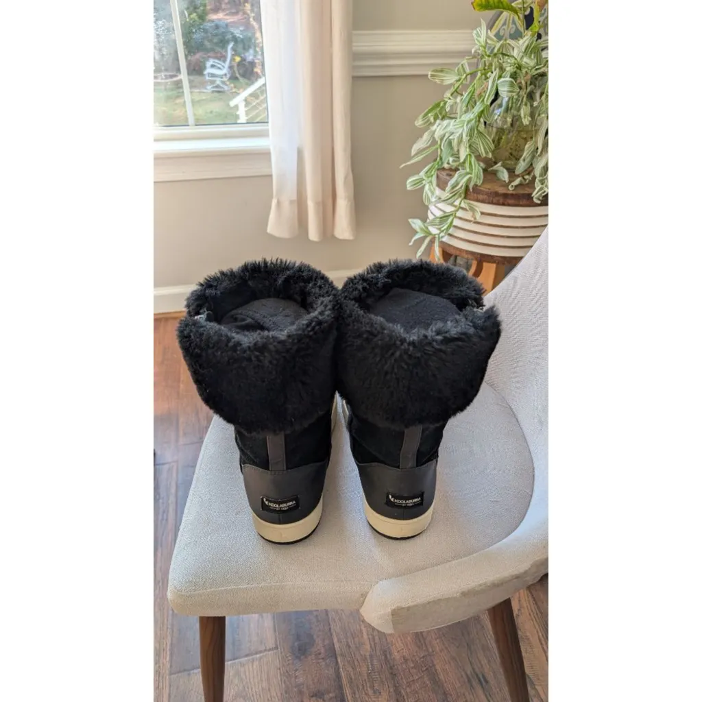 Women's Koolaburra by UGG Black Winter Boots Size 10 - Image 3