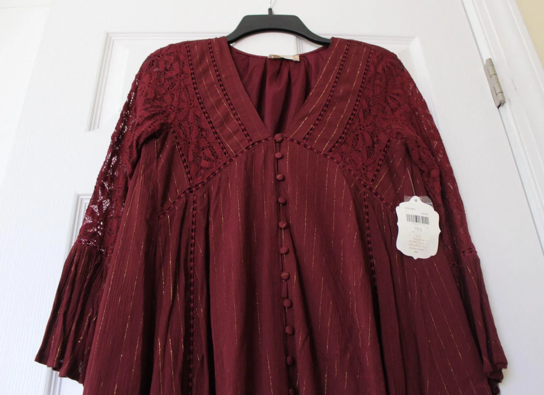 Altar’d state | burgundy swing dress - Image 5