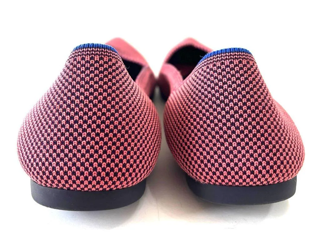 Rothy's The Point Optic Rose double stitch pointy Flats shoes size 8.5 - Image 3