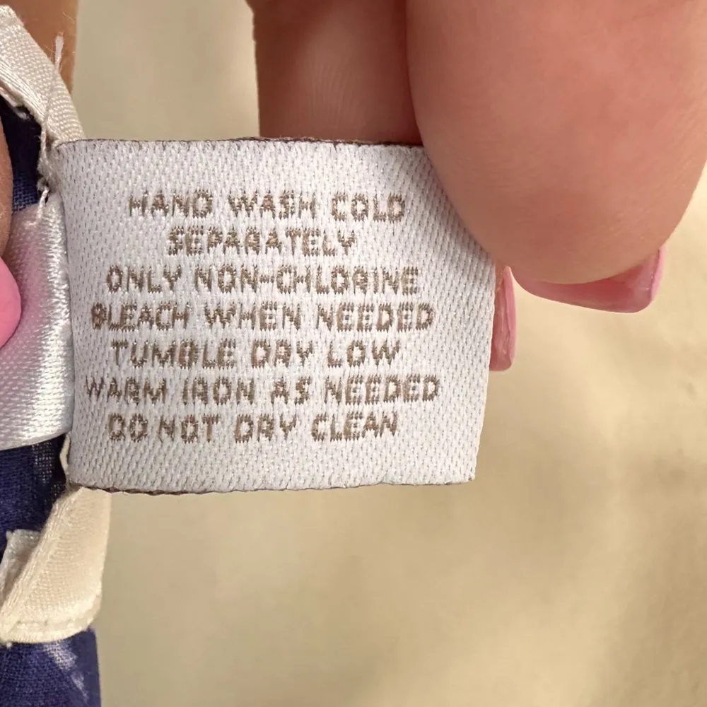 Chicos Chiffon Sheer Tunic Top Blue Sequin Trim Neckline Side Slits - Image 5