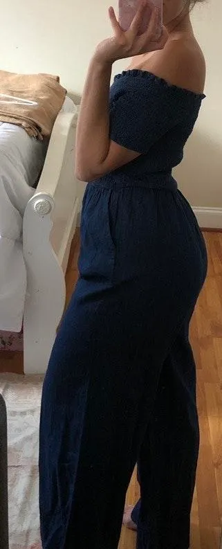 Blue Rain Jean Jumpsuit - Image 5