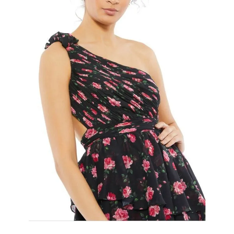 Ieena for Mac Duggal 70246 One Shoulder High Low Dress. Size 0. H - Image 3